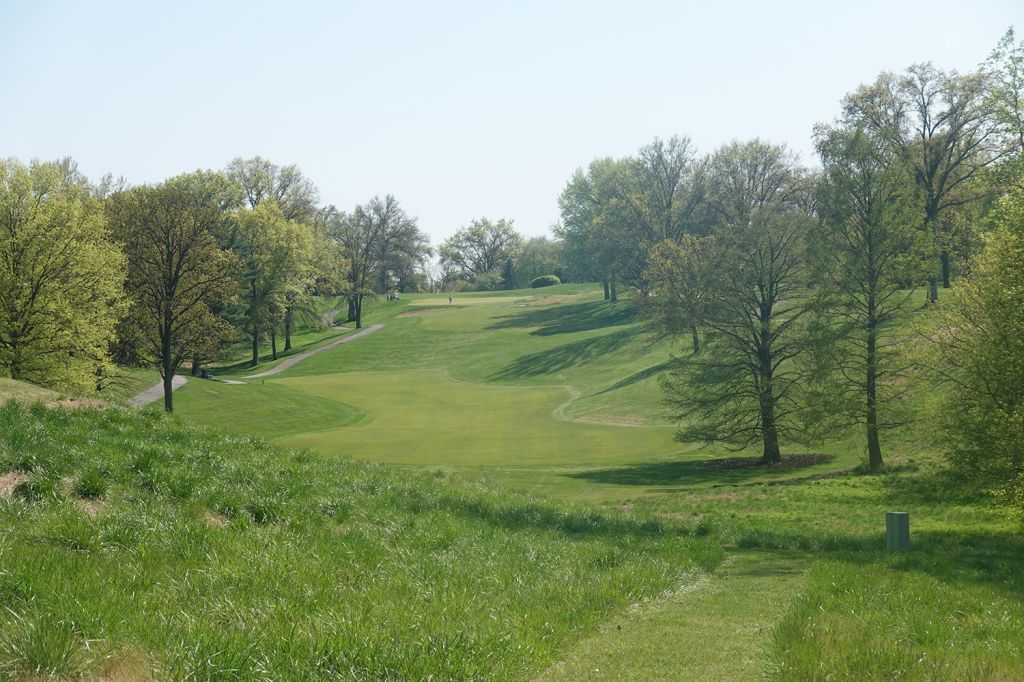 2nd Hole at Norwood Hills Country Club (West) (524 Yard Par 5)